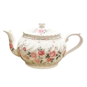 Antique Arthur Wood & Son Rose Teapot #6665